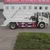 2018 new swept-body refuse collector compact city garbage truck