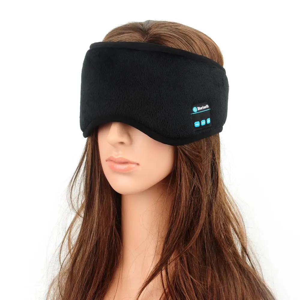 

Wireless Smart Casual Eye Mask Can Answer The Phone Music Sleep Eye Mask, Black;gray