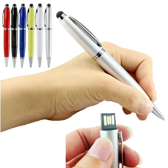 

Buy Direct From China Factory Best Customer Gift USB Flash Drive Logo Stylus Pen USB Drive 2GB