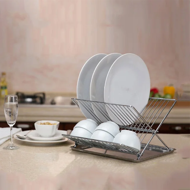 2017 new multifunction stainless steel kitchen sink rack roll