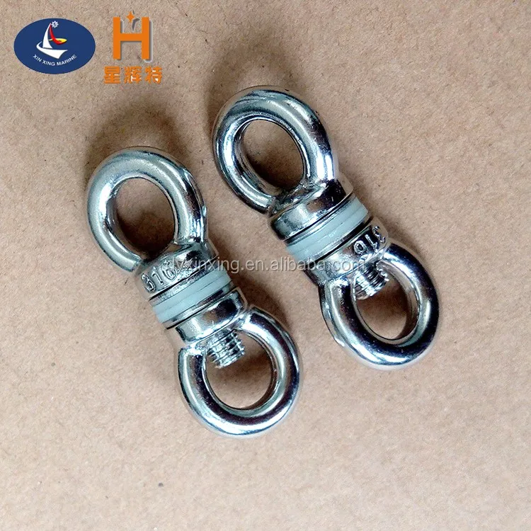Factory Outlet Marine Hardware Stainless Steel Boat Double Eye Bolt
