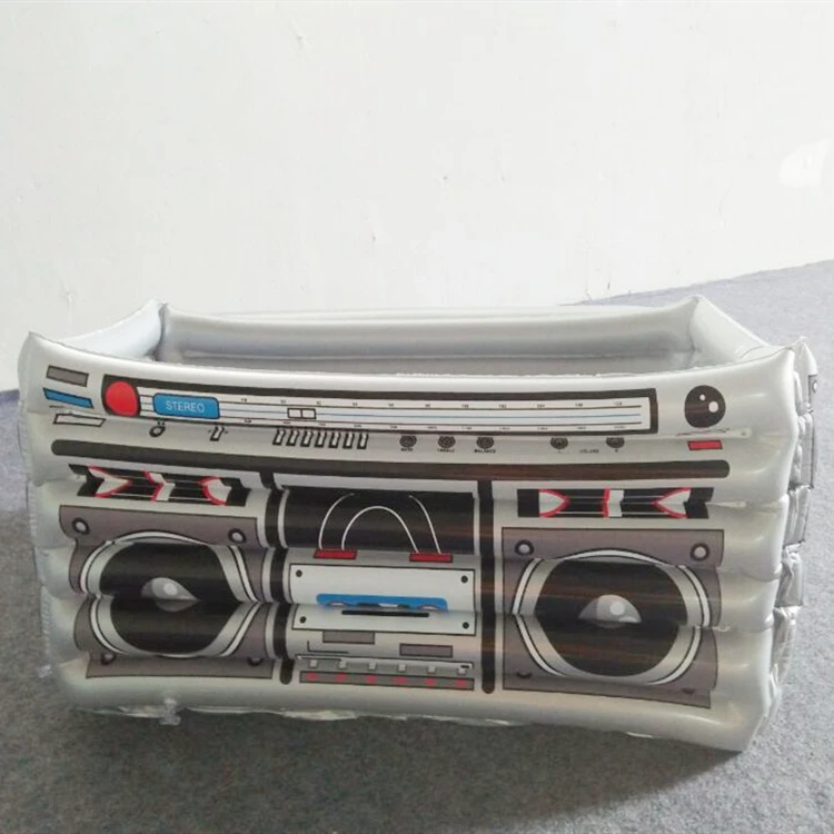 inflatable cooler boombox,  inflatable drink cooler, cheap gifts
