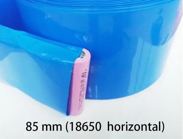18650 Li&ion Battery Heat Shrink Tube Wrap Skin PVC Shrinkable Film Tape Slee UQ 