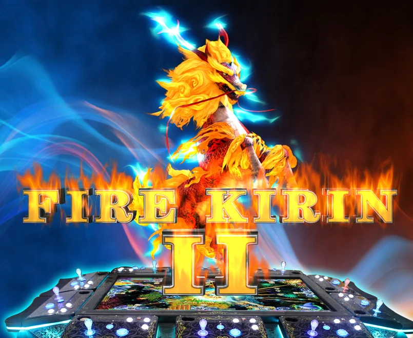 

8/10 Player Fire Kirin II Skilled Fish Game Table jackpot Fish Game Kit