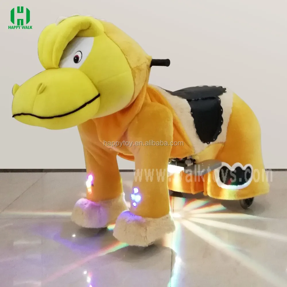 motorized plush animal scooters