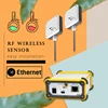 easy installation RF wireless telemetry monitoring Temperature Sensors
