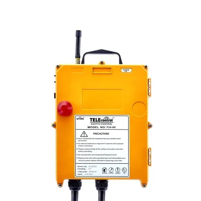 F24-60 Joystick Wireless Industrial Remote Control For Bridge Crane Jib Crane Gantry Crane Hoist 