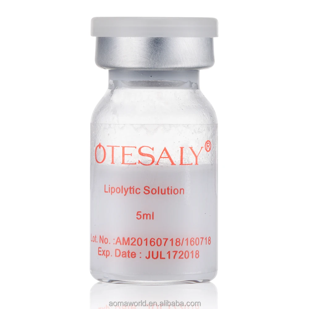

High Quality Injetable Fat Burning Mesotherapy Solution with 10 vials Serum, White