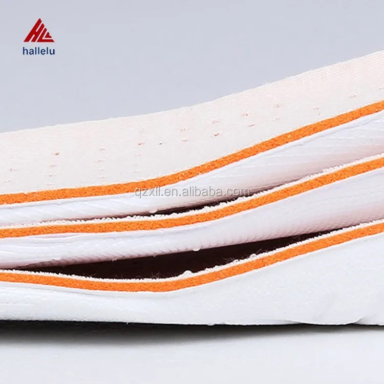 Invisiable Height Increasing Shoes Insole Bean Micro Fiber Breathable High Elastic EVA Casual Shoes Insole 4.jpg