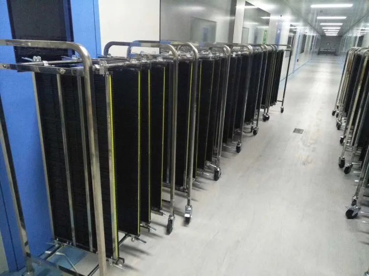 SMT Antistatic ESD Magazine Rack Electronic Plastic Anti-Static PCB ...