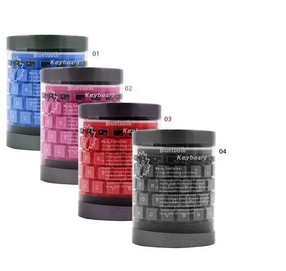 
Portable flexible custom wireless keyboard 2.4g wireless keyboard bluetooth keyboard 