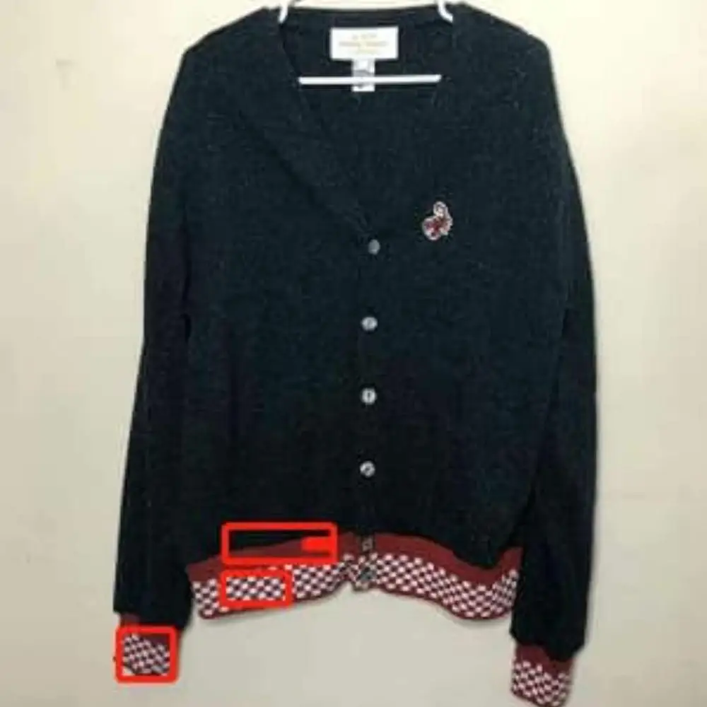 

high quality Men's embroidered coloured sand knitted cashmere sweater, Picture