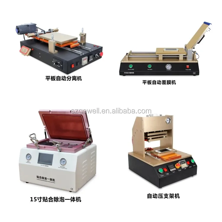 Economic Cost Full Set Lcd Glass Repair Kit For Mobile Phone/lcd Repair