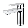 1 hole Luxury Home Lavatory Waterfall Designed Basin Tap Faucet faucet uk ce uk basin tap thermostat bathroom tap