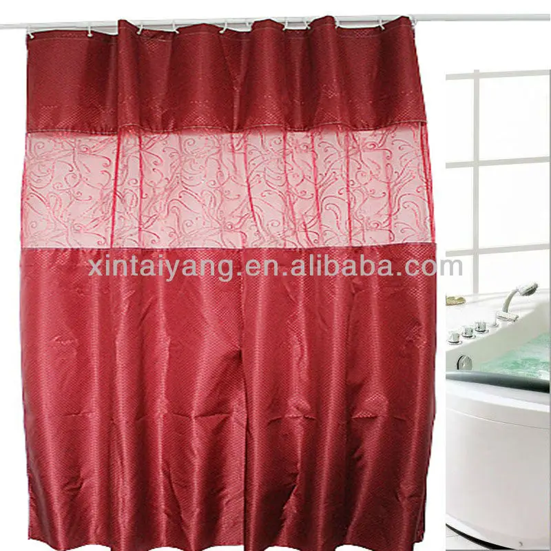 Red Bathroom Accessories Sets Shower Curtain Bath Mat Curtain Rod And Rings Buy Red Bathroom Accessories Sets Bathroom Accessories Red Curtain Hanger Product On Alibaba Com