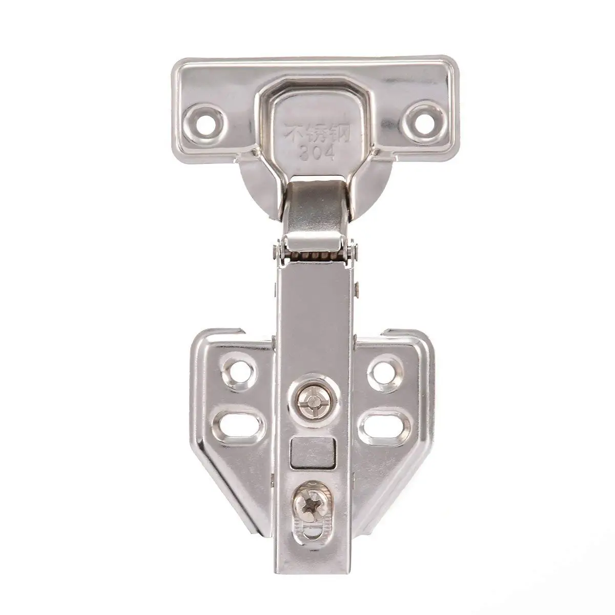 SDPAWA Aluminum Frame Door Hinges for Cupboard Closet Self Soft