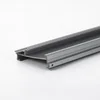 Plastic channel strips hinged shelf talker clips for supermarket shelf