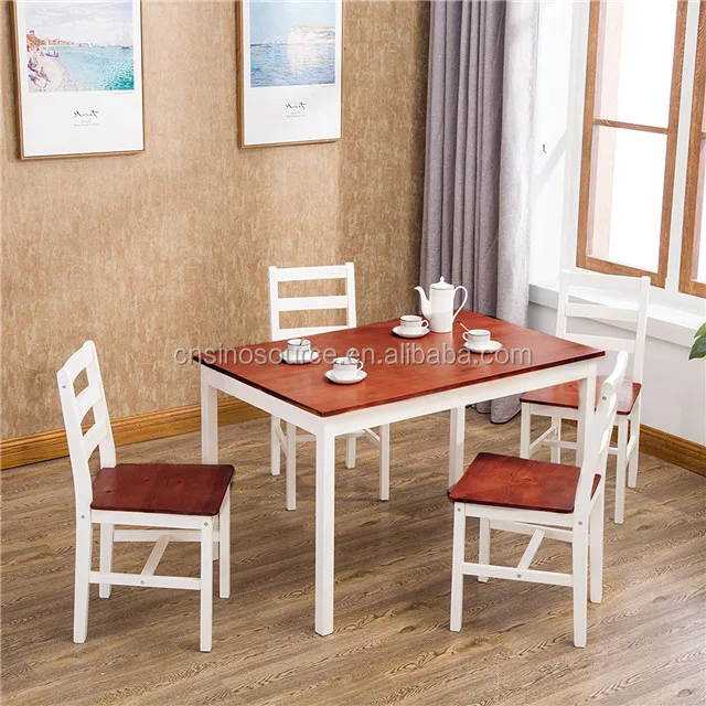 Modern Style Kitchen Dining Room Furniture Dining Table With Chairs
