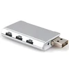 4 Numbers Combination Flash Drive Lock Shape White Metal USB