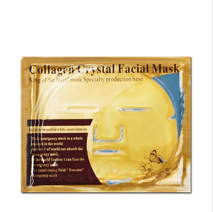 

24K Gold Facial Mask, 24k Gold Mask Collagen Facial Mask, Facial Crystal Mask Gold Powder Mask