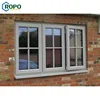 10 Year Warranty Sale Ce Certificate Float Grill Glass Impact Resistant UPVC Casement Windows Price