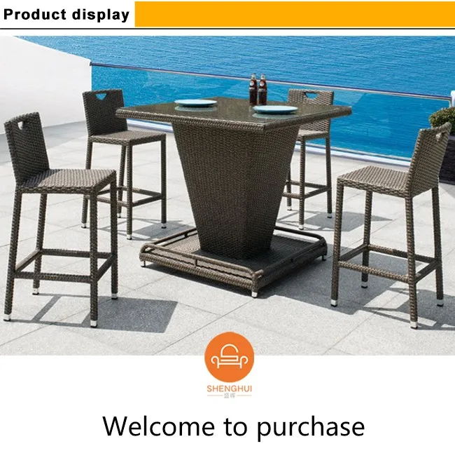 New Design Handmade Indoor Outdoor Furniture Sets Pe Rattan Wickes