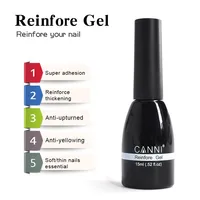 

#62507 CANNI Free Samples 15ml No Wipe Top Coat Nail Gel Polish No Sticky Layer No Wipe Top Coat Reinforce Gel