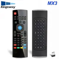 

2.4g Wireless Controller MXIII MX3 Backlit Remote Control for Smart Android TV Box PC MX3 Voice Air Mouse