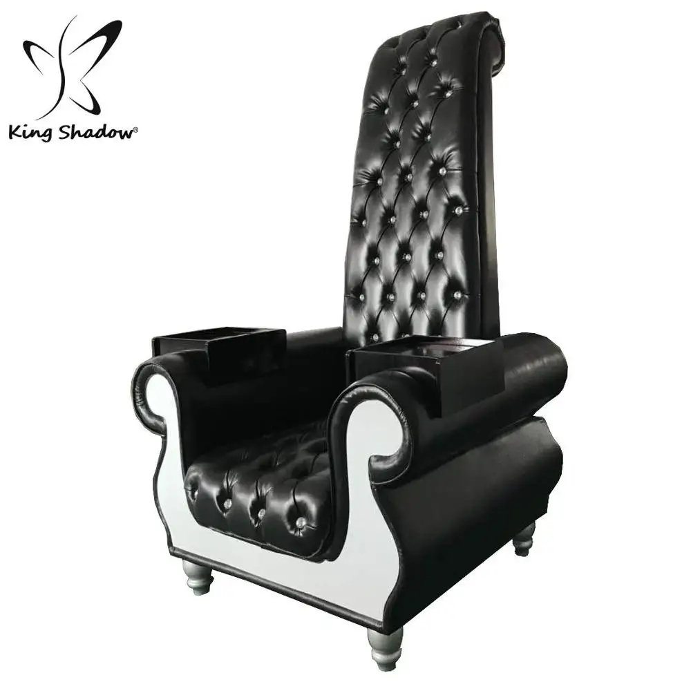 

Luxury nail salon furniture foot spa pedicure chairs throne parlour chair poltrone pedicure with pedicure sinks, Optional