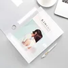 high quality simple style 55mm transparent plastic document case