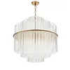 Modern LED lighting fixture G9 hanging lamp glass chandelier
