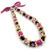 New salable item, hawaiian lei kukui nut, hibiscus and honu turtle painting with cowry shell necklace