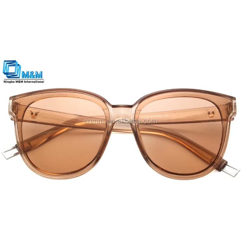 

2017 New style wholesale fashion transparent Sunglasses