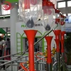 Poultry feed production line, pig farm feeding system, pig farm equipment