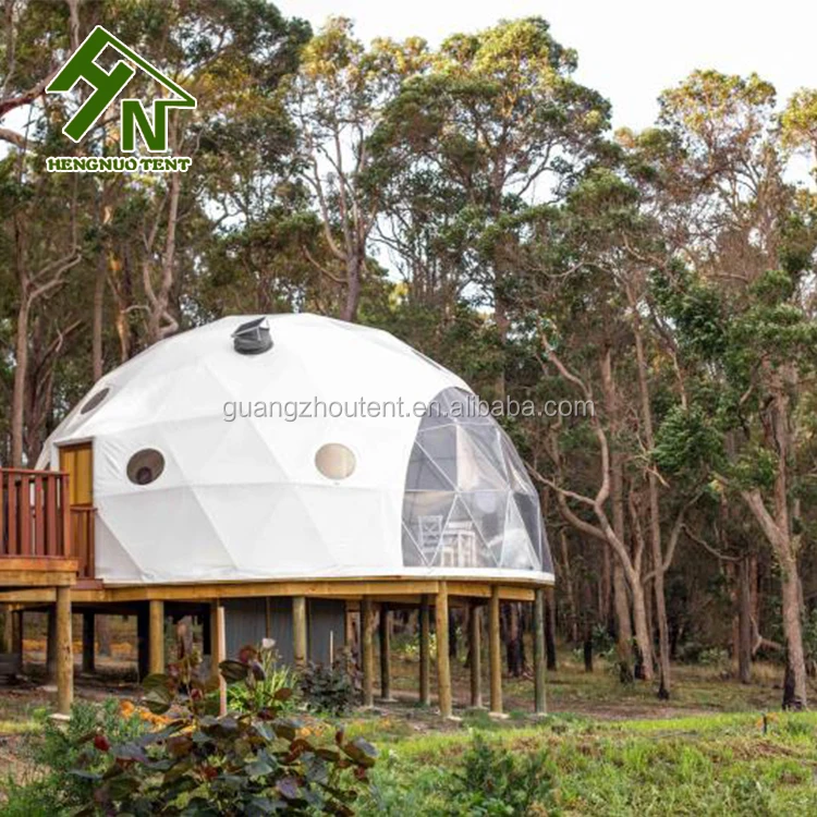 8 M Luxury Eco Geodesic Dome Pavilion Round House Hotel Tent For Resort ... - Luxury Geodesic Dome Eco Homes