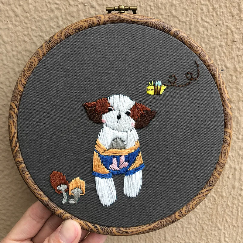 
cross stitch thread embroidery FLOWER Multi Patterns Chinese hoop Embroidery 