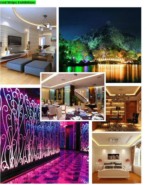 120V 220v 230V 5050 led rgb strip 100m