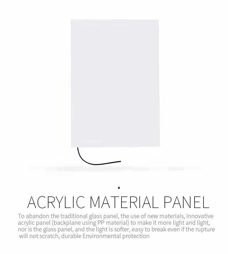 
Hot selling competitive price brightness portable A4 drawing board led Light Pad scale led tracing board for students 