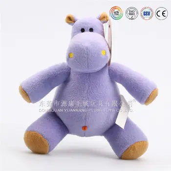 christmas hippo plush