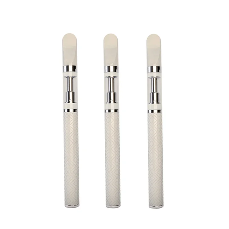 

new trending no leak cbd cartridge 0.4ml auto stainless ceramic coil custom logo disposable vape pen empty, N/a