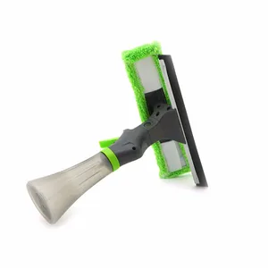 Window design window cleaning squeegee rubber window squeegee with sprayer