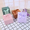 China manufacturer custom Logo cardboard square simple bow tie gif boxes watch packaging box