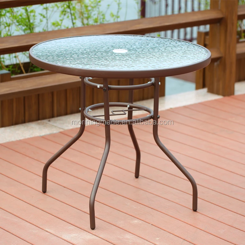 Outdoor Garden Patio Furniture Coffee Tea Round Table D80*71cm - Buy