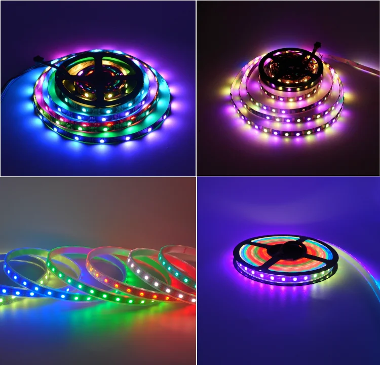 Ws2813 Programmable Addressable Rgb Led Pixel Tape - Buy 144 Led Strip ...