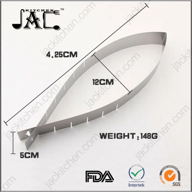Durable Stainless Steel Cake Decorating Molds
