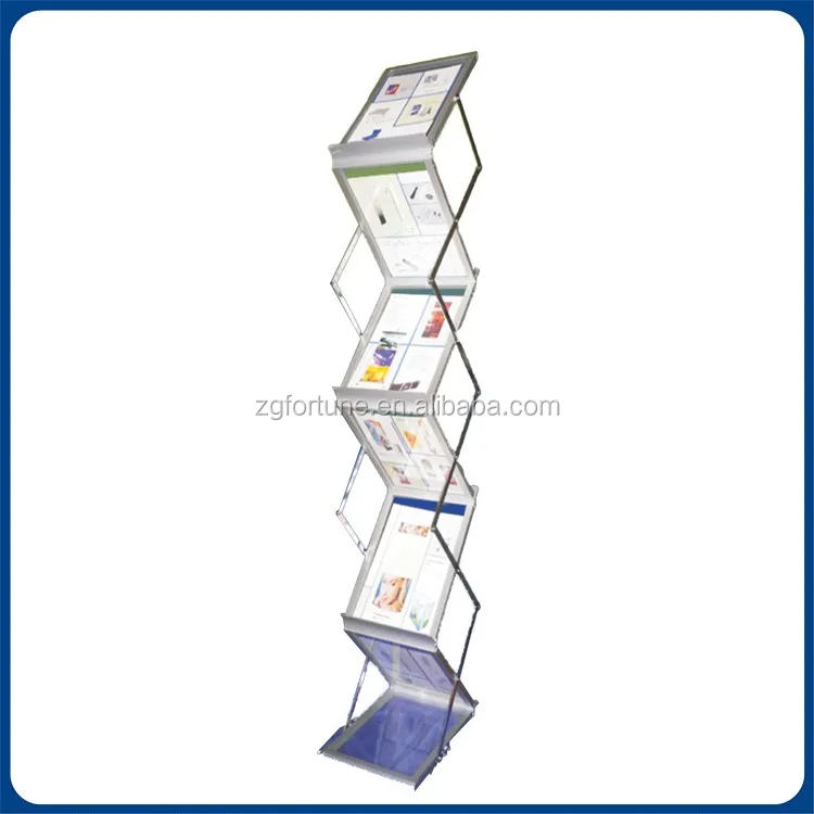 Folding Data Stand For Display - Buy Data Stand,Magazine Racks,Brochure ...