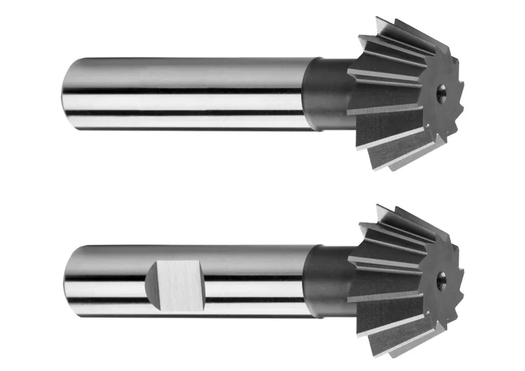 DIN1833 HSS Inverted Dovetail Milling Cutter for Metal Stainless Steel Milling