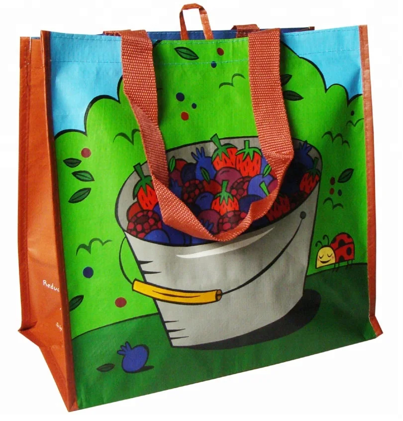 

Promotional Printed laminated polypropylene tote bag,pp woven bag, pp woven shopping bag