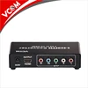 VCOM 5RCA Component RGB YPbPr to HDMI Converter Video Audio Converter Adapter for HDTV