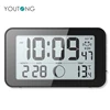 Cool Living Room Digital Alarm Clocks With Night Light , Digital Clock Thin